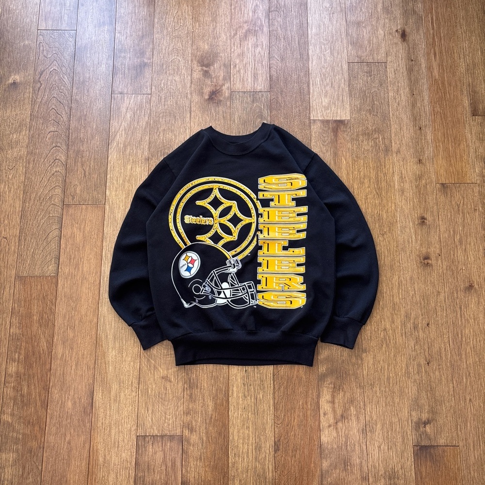 Vintage 90s Garan Pittsburgh Steelers graphic crewneck
